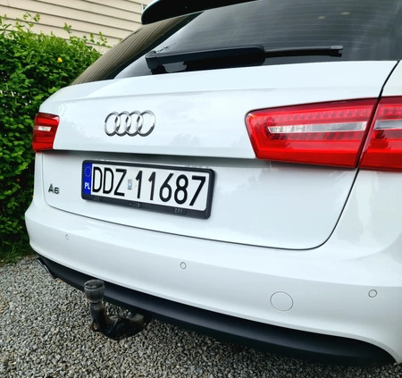 Audi A6 cena 59999 przebieg: 258000, rok produkcji 2013 z Dzierżoniów małe 301